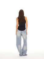 Asymmetric Curve Jeans