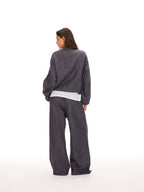 Cropped Lyocell Linen Jacket