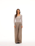 Crinkled Linen Trousers